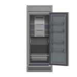 Forno Fortezza 32 Inch Right-Swing Convertible Refrigerator/Freezer with Trim Grill, Stainless Steel, Total No Frost - BonPrix Électroménagers