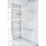 Custodia 24" Bottom Freezer, 10.3 cf., Right Swing, Total No frost, White, Antique Brass handles