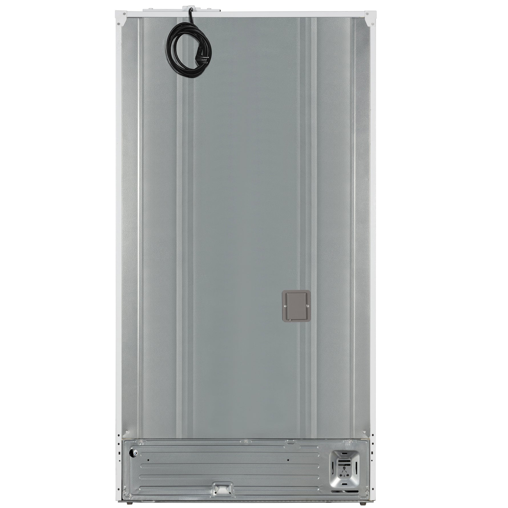 Forno Rivello 36 Inch French Door Refrigerator in White with Antique Brass, Internal Water Dispenser, Filtered Ice, Adjustable Shelves, Energy Star Certified - BonPrix Électroménagers