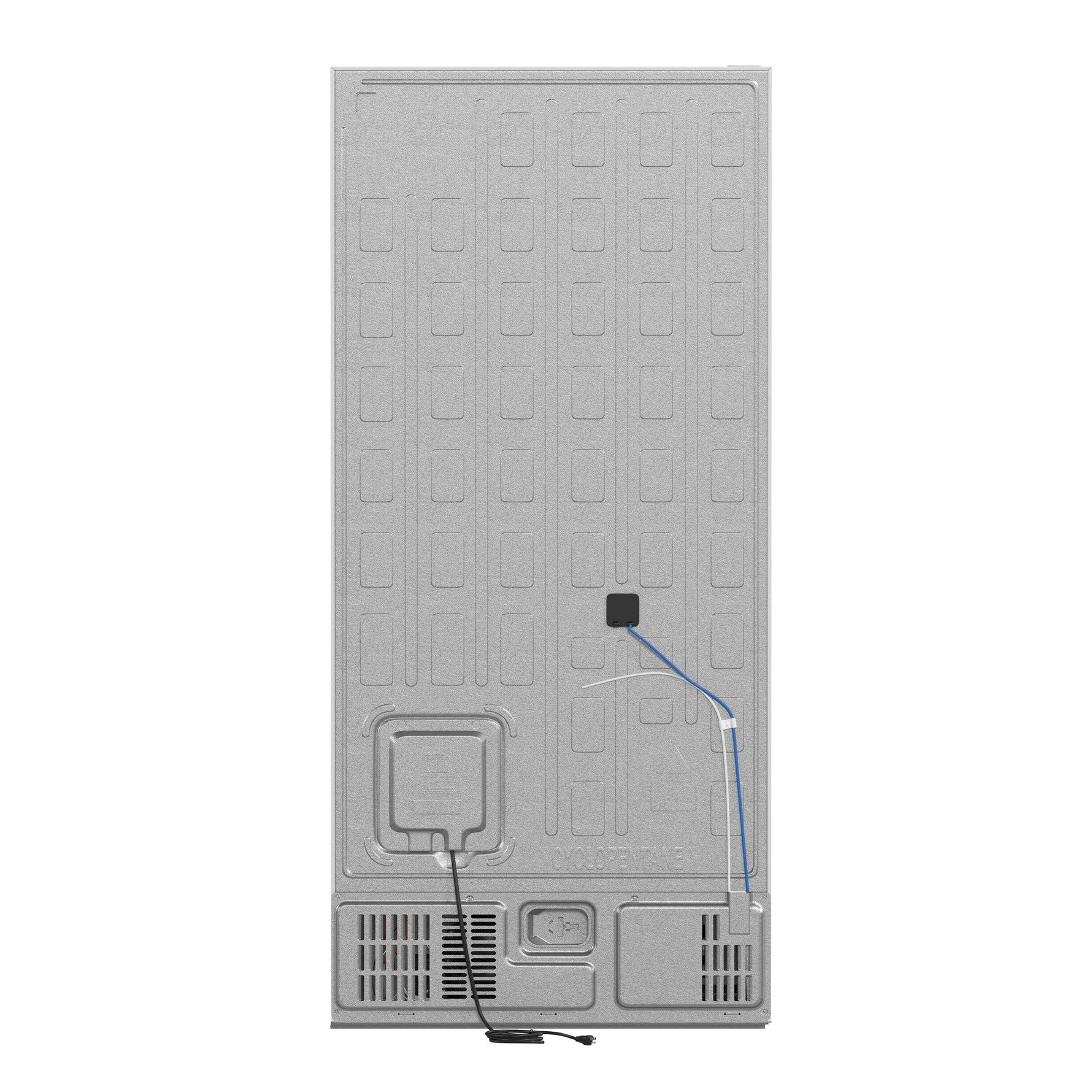 Forno Milano 2-Piece 62-Inch Freestanding Dual Bottom Freezer Refrigerator, White – 34.4 cu.ft, Touch Control, Ice Maker - BonPrix Électroménagers