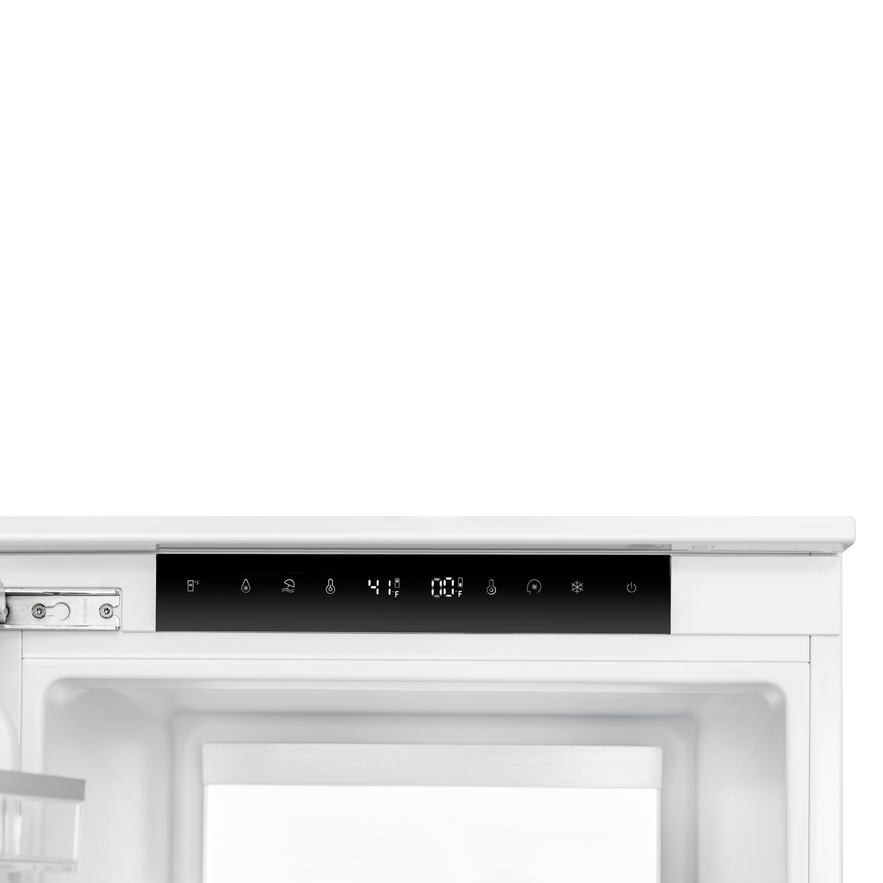Forno Rivestito 22 Inch Panel Ready Bottom Freezer Refrigerator, 8.3 cu. ft., Ice Maker, Total No Frost, Fast Cool & Fast Freeze - BonPrix Électroménagers