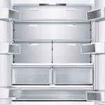 Forno Rivestito Panel Ready Refrigerator, French Door, 36 Inch, Energy Star, Fast Freeze