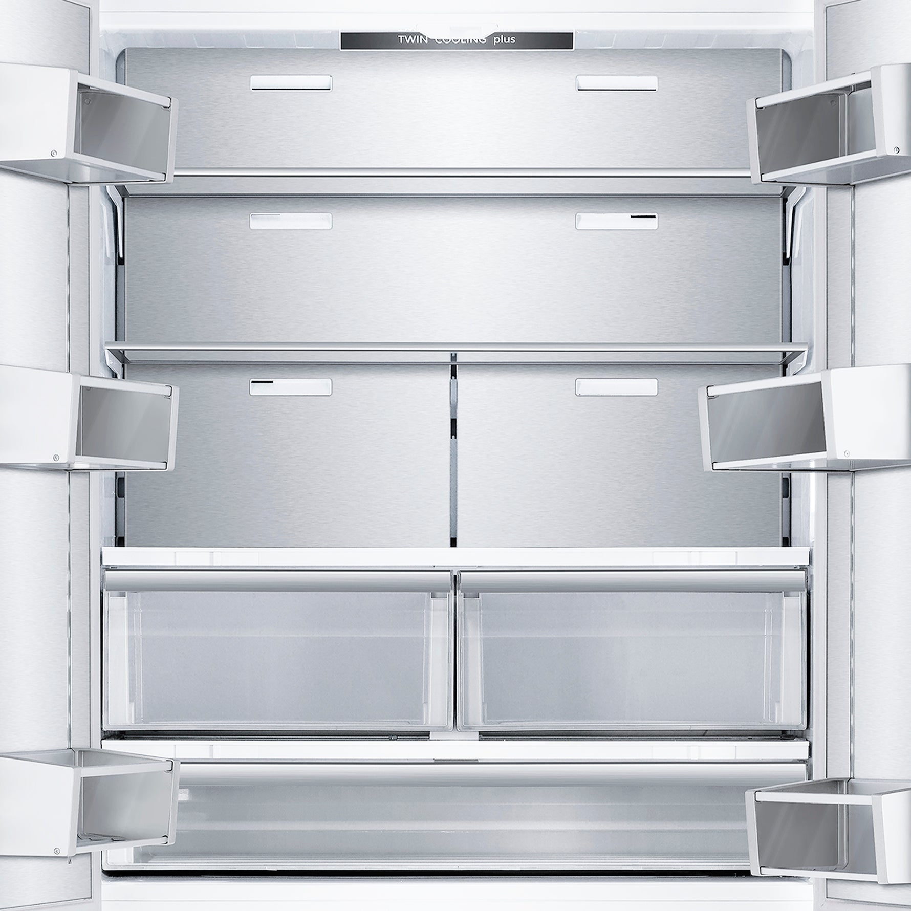 Forno Rivestito Panel Ready Refrigerator, French Door, 36 Inch, Energy Star, Fast Freeze