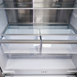 Forno Rivestito Panel Ready Refrigerator, French Door, 36 Inch, Energy Star, Fast Freeze