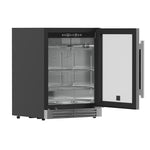 Forno Asciutto 24-Inch Dry Aging Cabinet, Stainless Steel 304, 4.41 cu.ft, LED Lighting, Adjustable Shelves - BonPrix Électroménagers
