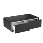 Forno Evoluto Tavolo 51-Inch Black Smart Coffee Table – Dual Refrigerator Drawers, Bluetooth 5.0 Audio, Wireless Charging & RGB Ambient Light - BonPrix Électroménagers