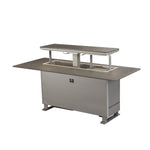 Elevato Smart Bar Table, Sandstone Black, 5.3 cu.ft fridge and freezer with Bluetooth control - BonPrix Électroménagers