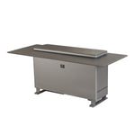 Elevato Smart Bar Table, Sandstone Black, 5.3 cu.ft fridge and freezer with Bluetooth control - BonPrix Électroménagers
