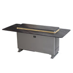 Elevato Smart Bar Table, Midnight Marble, 5.3 cu.ft fridge and freezer with Bluetooth control