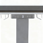 Elevato Smart Bar Table in White, 5.3 cu.ft fridge and freezer with Bluetooth control - BonPrix Électroménagers