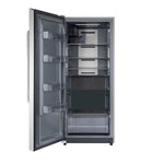 Forno Fortezza 28 Inch Left-Swing Freezer, Stainless Steel with Automatic Ice Maker - BonPrix Électroménagers
