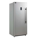 Forno Fortezza 28 Inch Left-Swing Freezer, Stainless Steel with Automatic Ice Maker - BonPrix Électroménagers
