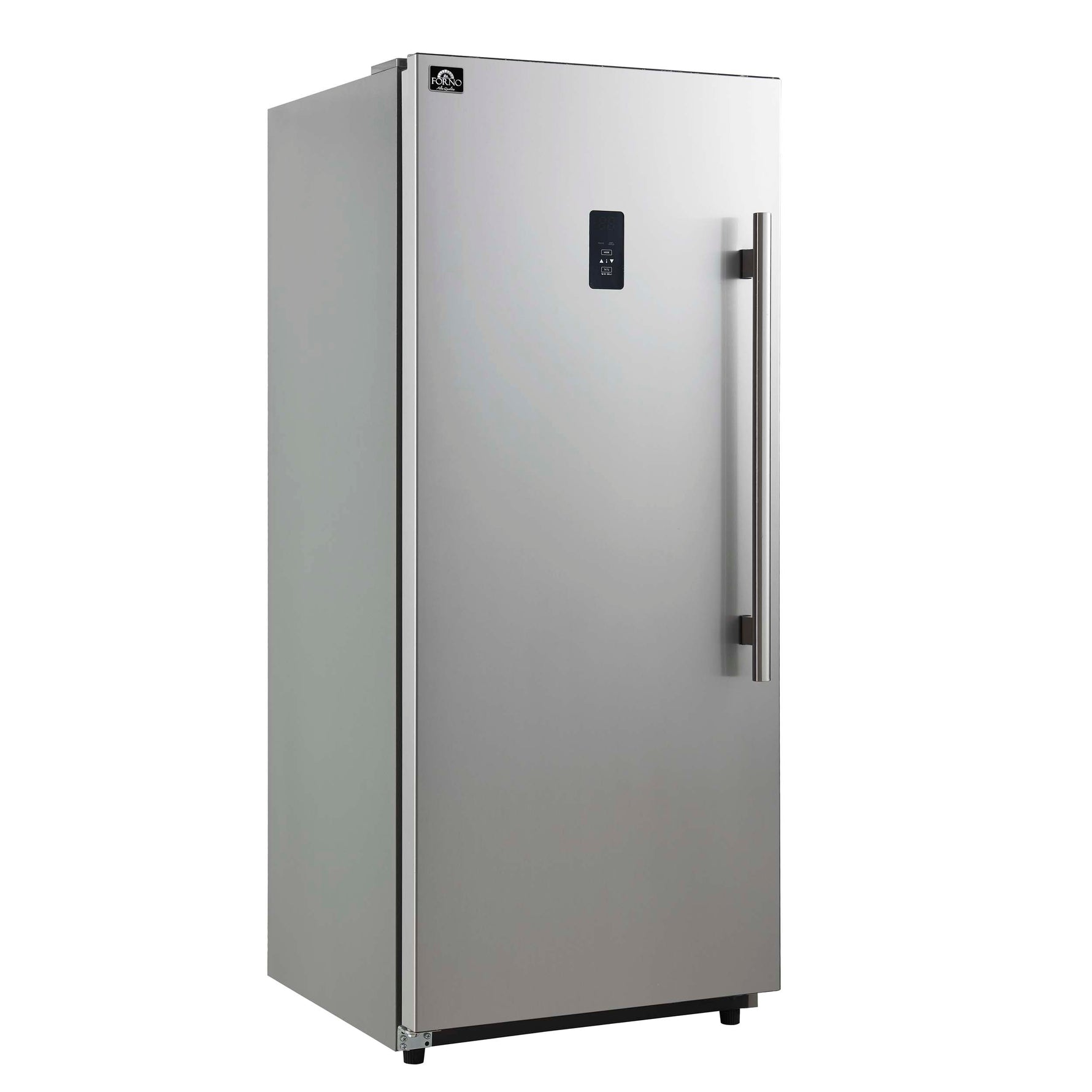 Forno Fortezza 28 Inch Left-Swing Freezer, Stainless Steel with Automatic Ice Maker - BonPrix Électroménagers
