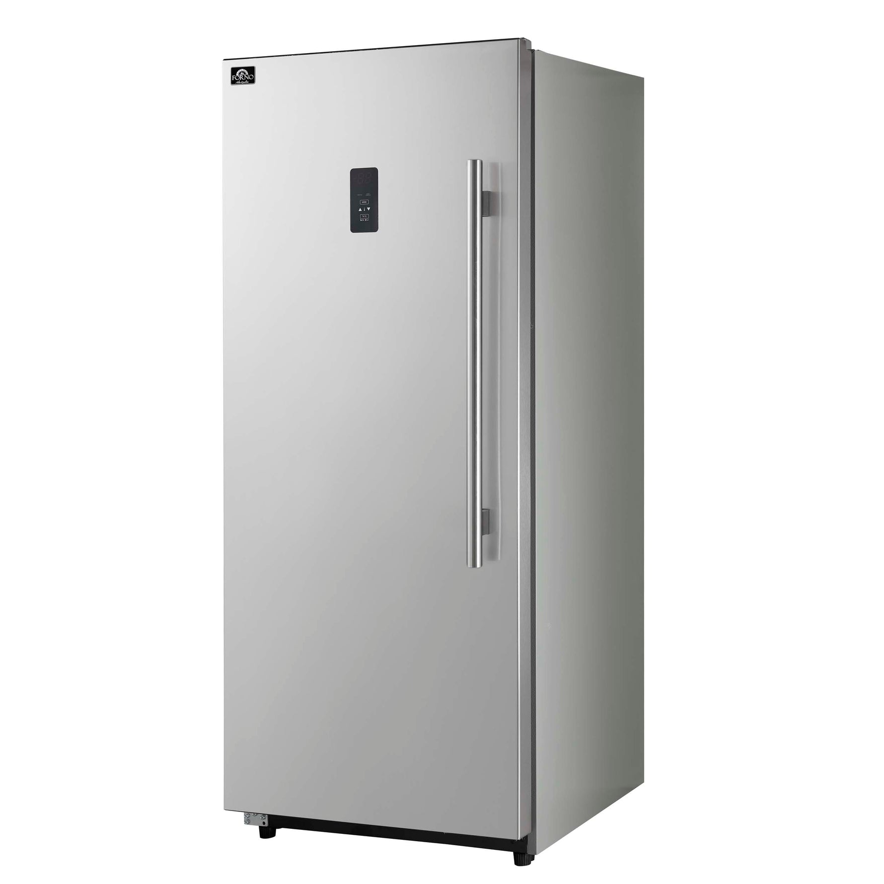 Forno Fortezza 28 Inch Left-Swing Freezer, Stainless Steel with Automatic Ice Maker - BonPrix Électroménagers