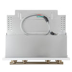 Forno Vomero 30-Inch Double Wall Oven, White, 10 cu.ft Total Capacity, 7100W Convection, Mechanical Controls, Manuel Steam Clean - BonPrix Électroménagers