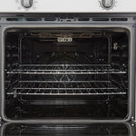Forno Vomero 30-Inch Wall Oven, White, 5 cu.ft Capacity, 3550 Watts Convection, Mechanical Controls, Manuel Steam Clean - BonPrix Électroménagers