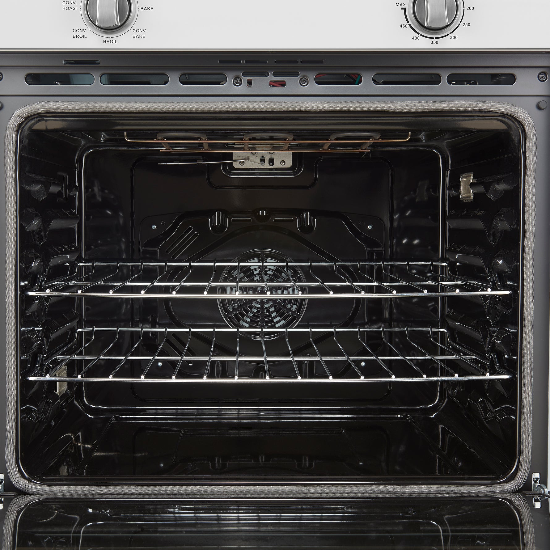 Forno Vomero 30-Inch Wall Oven, White, 5 cu.ft Capacity, 3550 Watts Convection, Mechanical Controls, Manuel Steam Clean - BonPrix Électroménagers