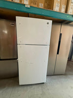 GTS18FTLKWW - REFRIGERATORS - GE - Top Freezer - White - Open Box