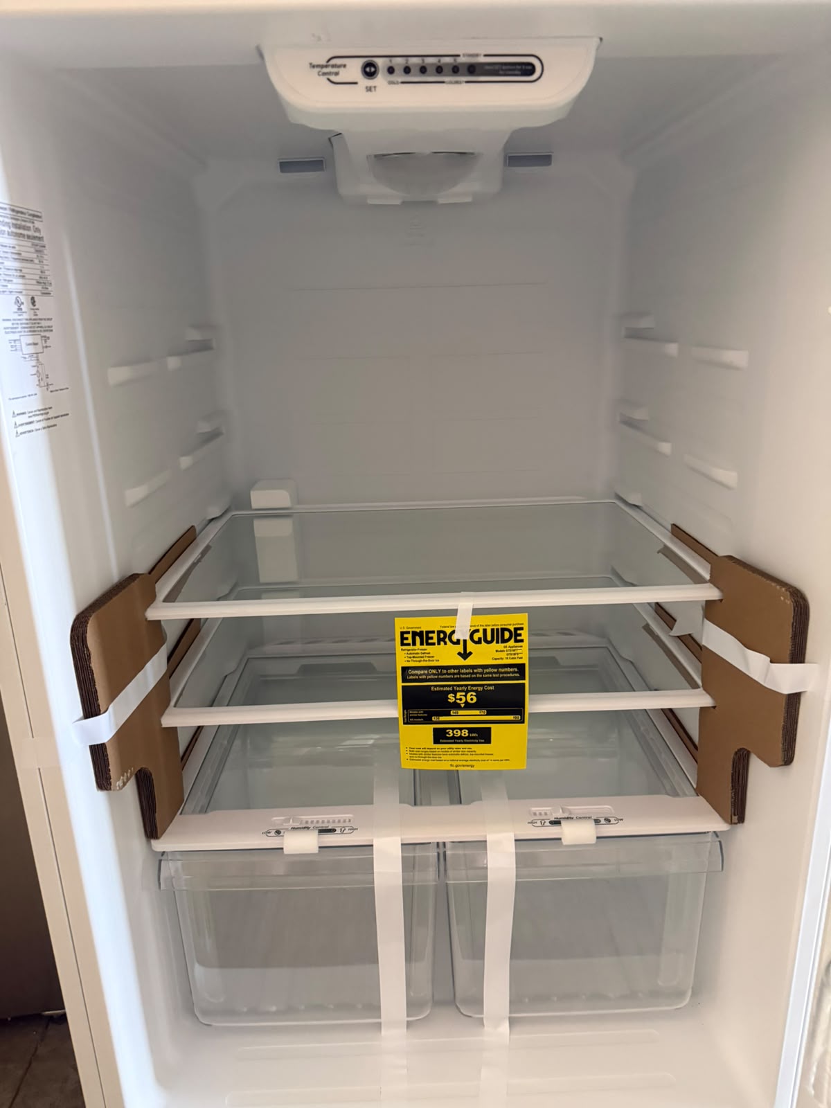 GTS18FTLKWW - REFRIGERATORS - GE - Top Freezer - White - Open Box