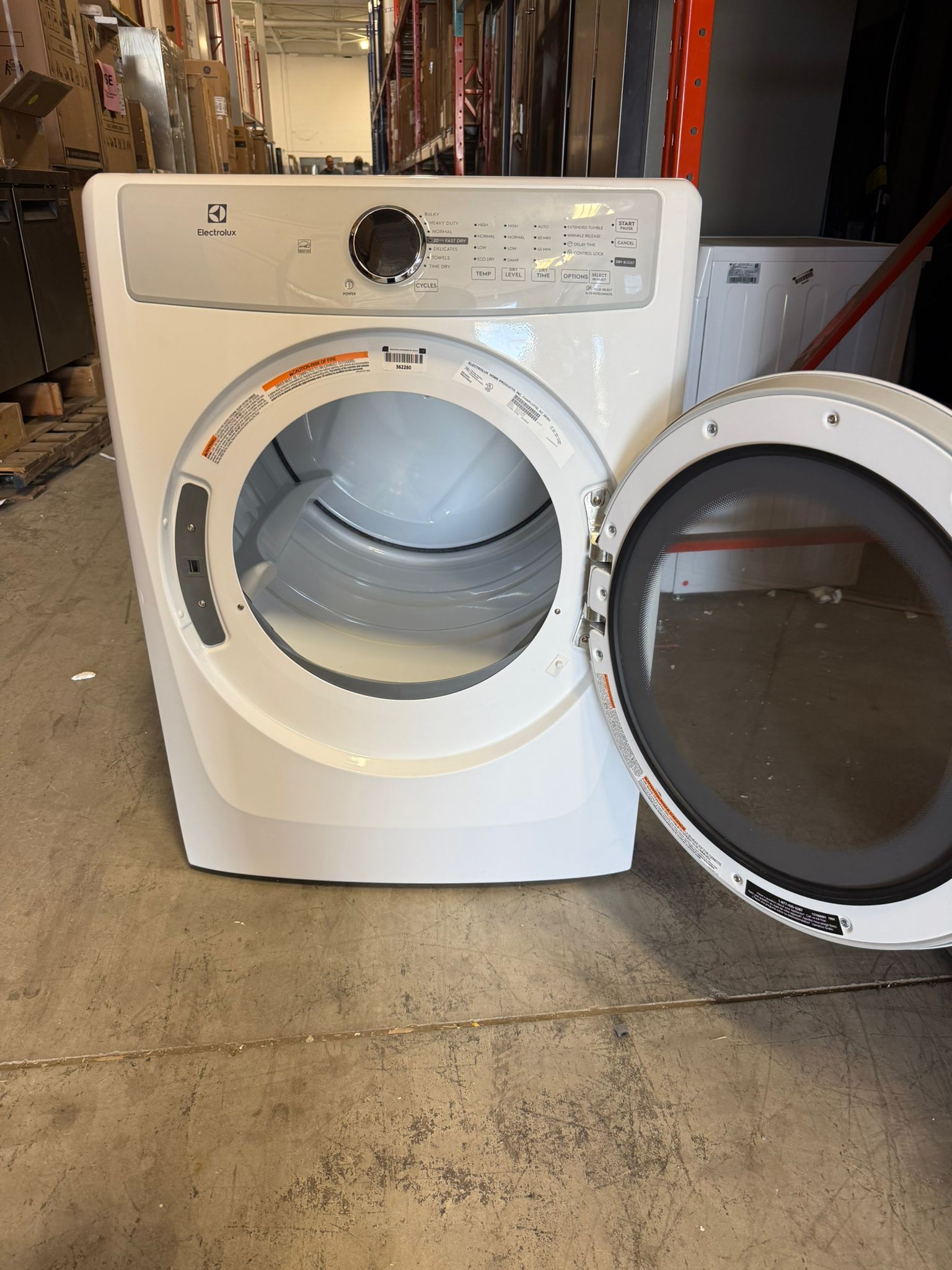 ELFE733CAW - SÉCHEUSES - Electrolux - Électrique - Blanc - Boîte Ouverte