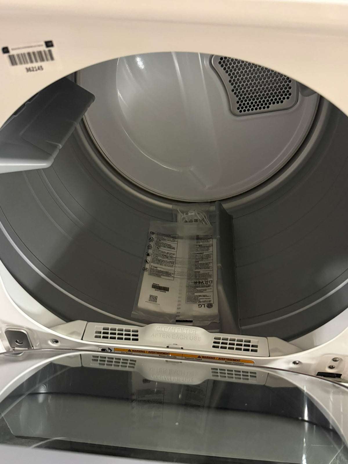 DLE8400WE - DRYERS - LG - Electric - White - Open Box