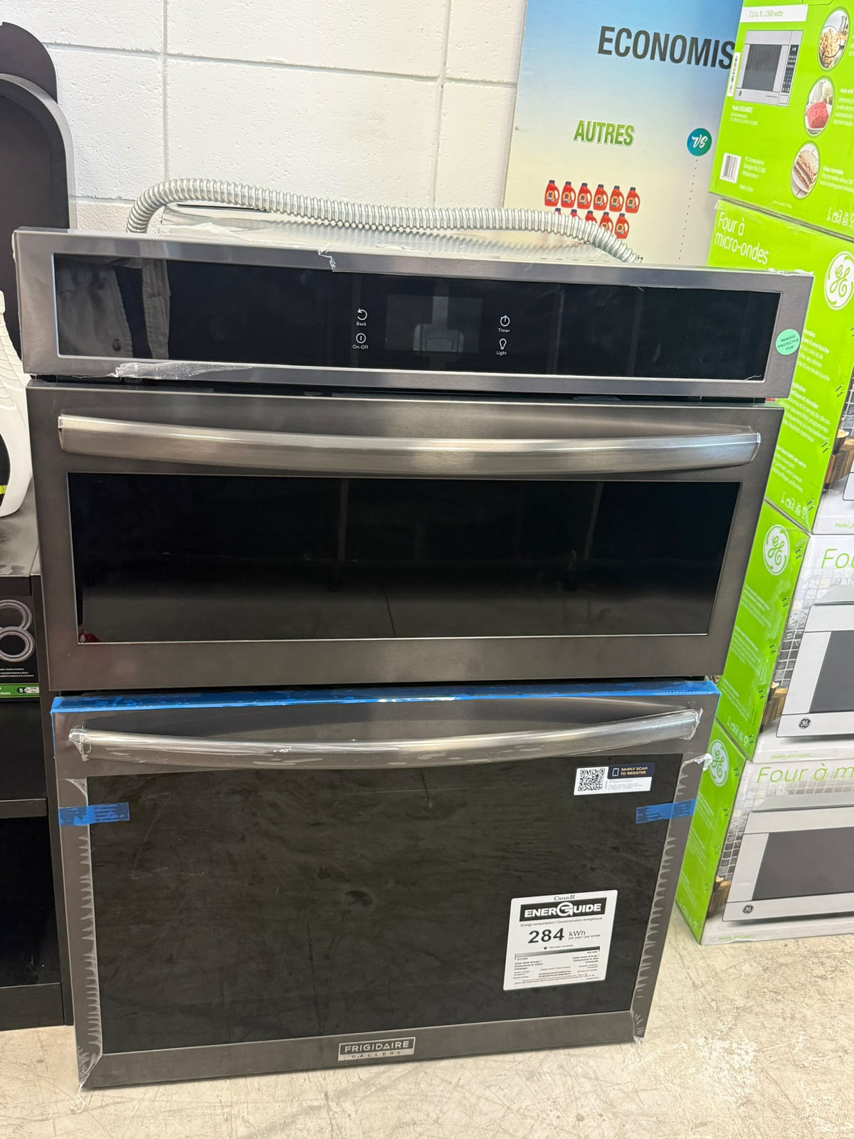 GCWM3067AD - WALL OVENS - Frigidaire Gallery - Combination Oven - Black Stainless - Open Box
