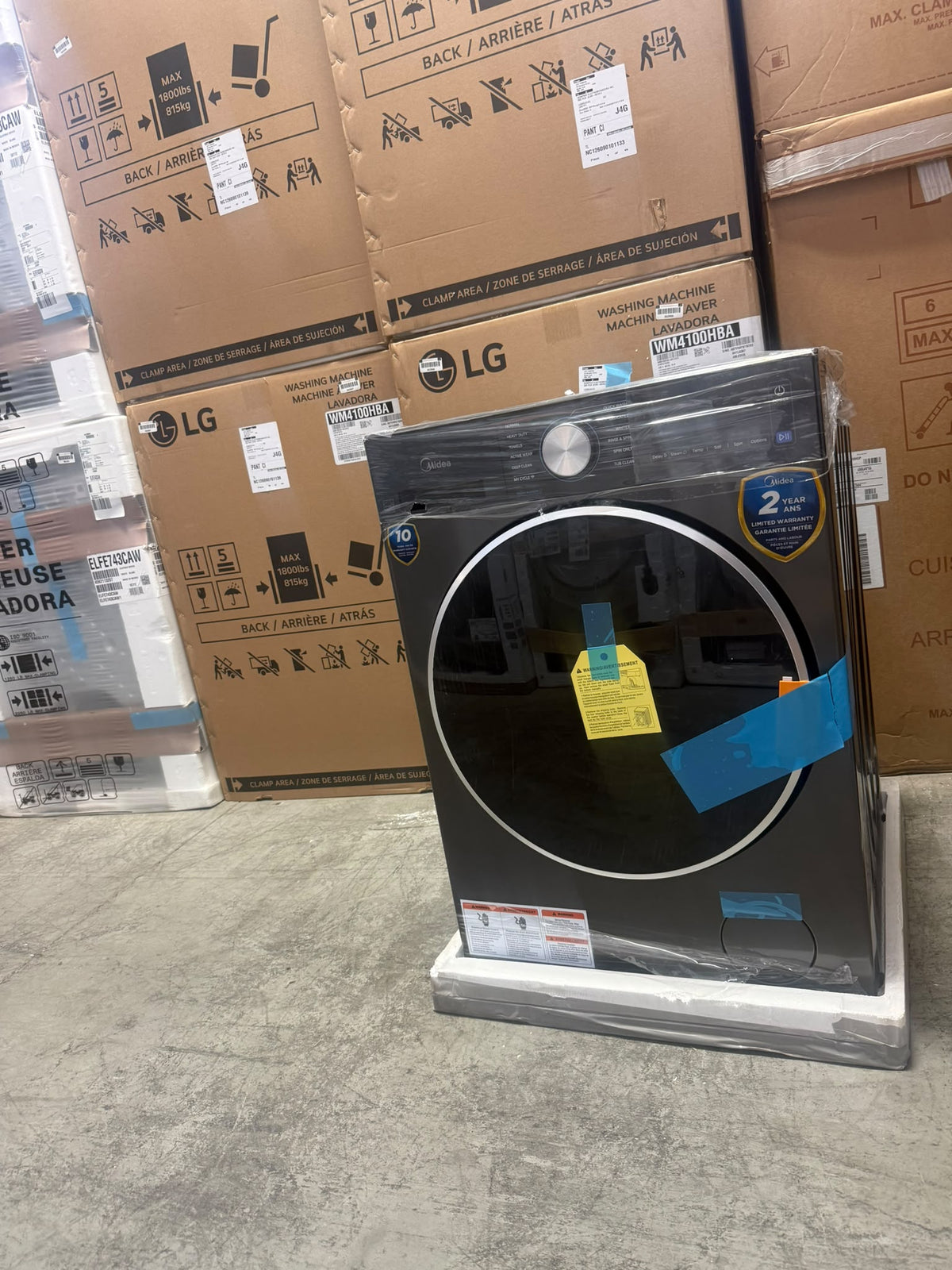 MLHW31S2BBG - LAVEUSES - Midea - Chargement frontal - Acier graphite - Boîte Ouverte