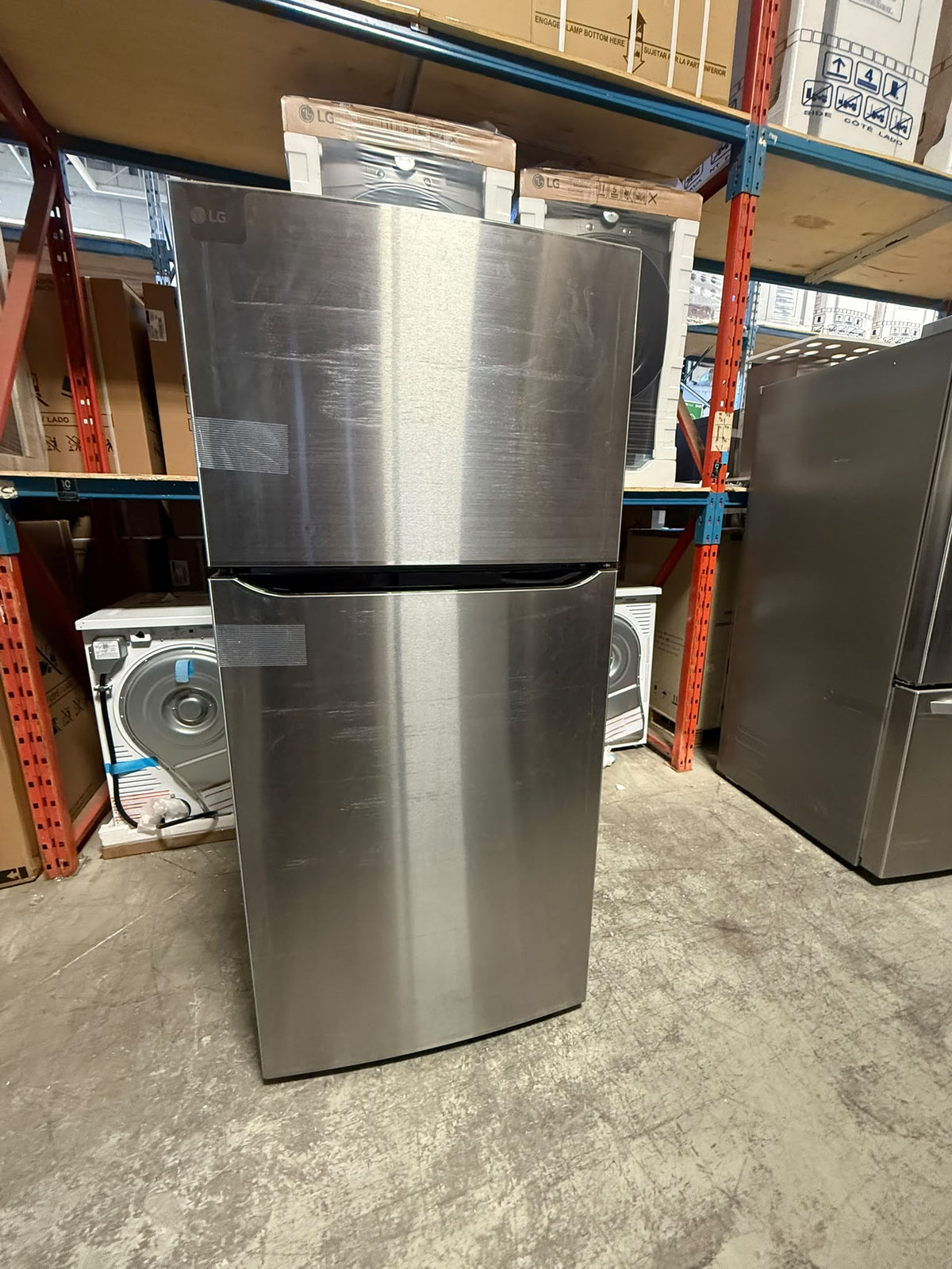 LTCS20020S - REFRIGERATORS - LG - Top Freezer - Stainless Steel - Open Box