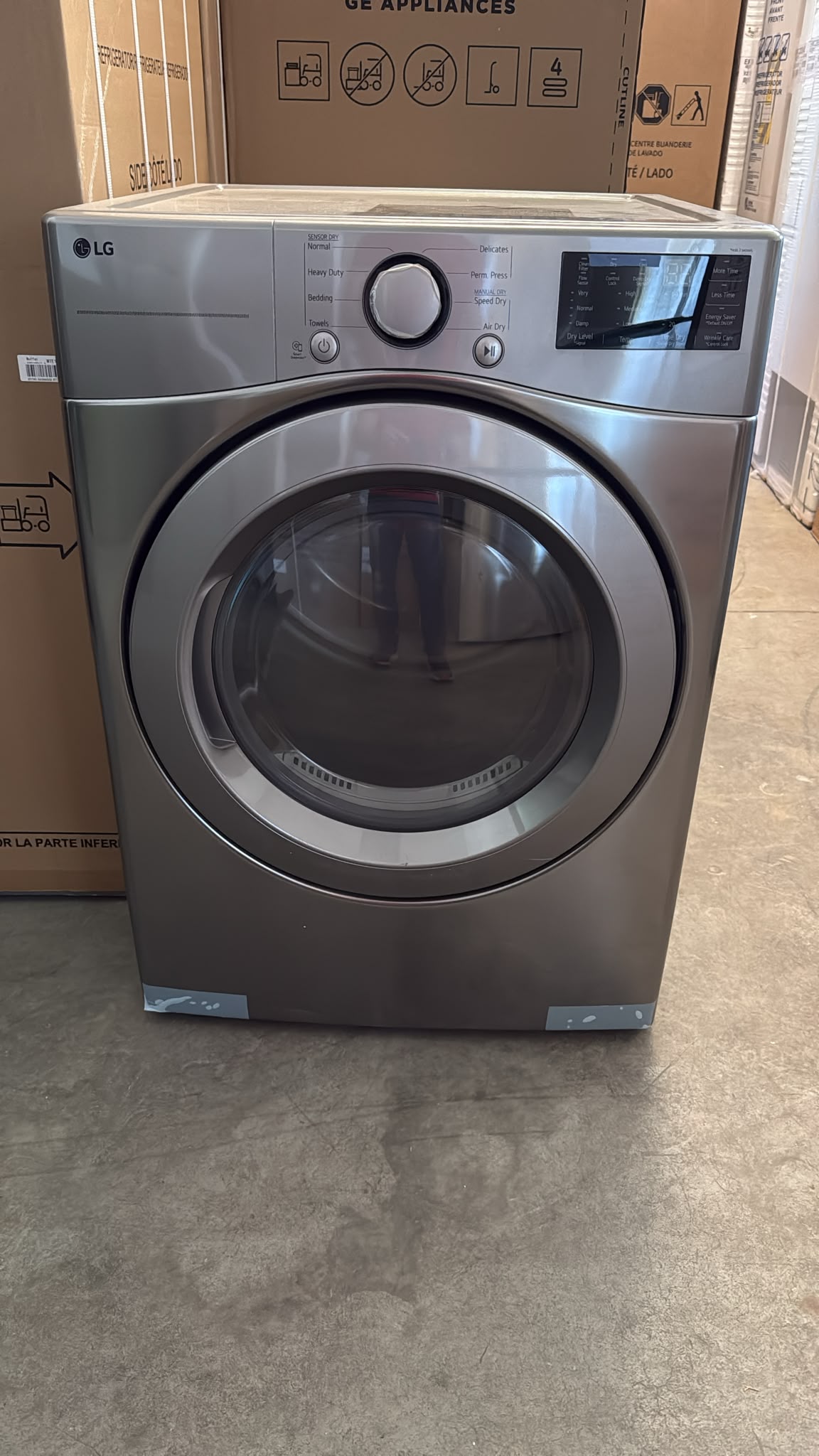 DLE3400V - DRYERS - LG - Electric - Stainless Steel - Open Box