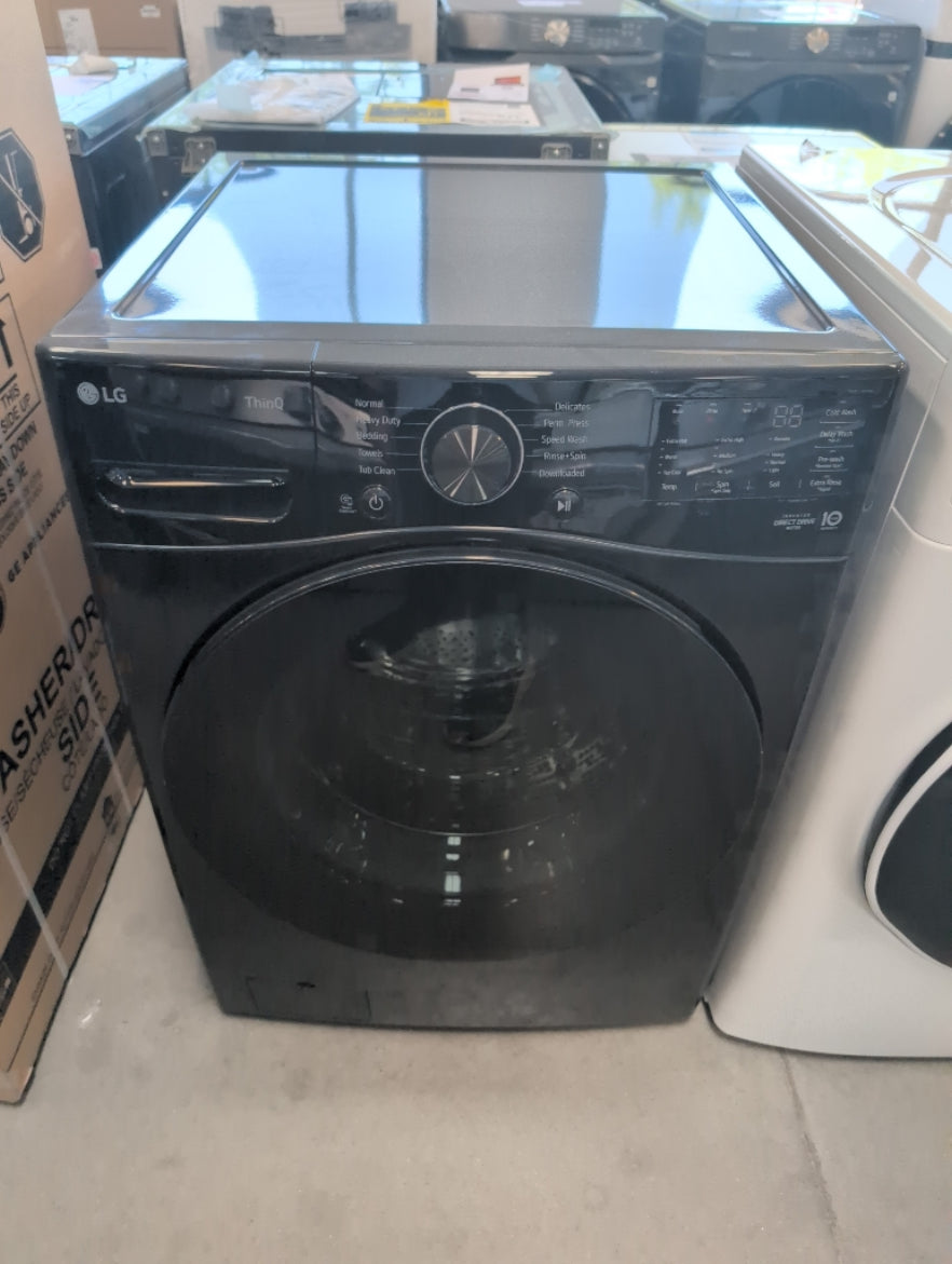 WM3580CX - LAVEUSES - LG - Chargement frontal - Acier inoxydable noir - Boîte Ouverte