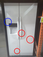 FRSS2323AW - REFRIGERATORS - Frigidaire - Side by Side - White - Open Box