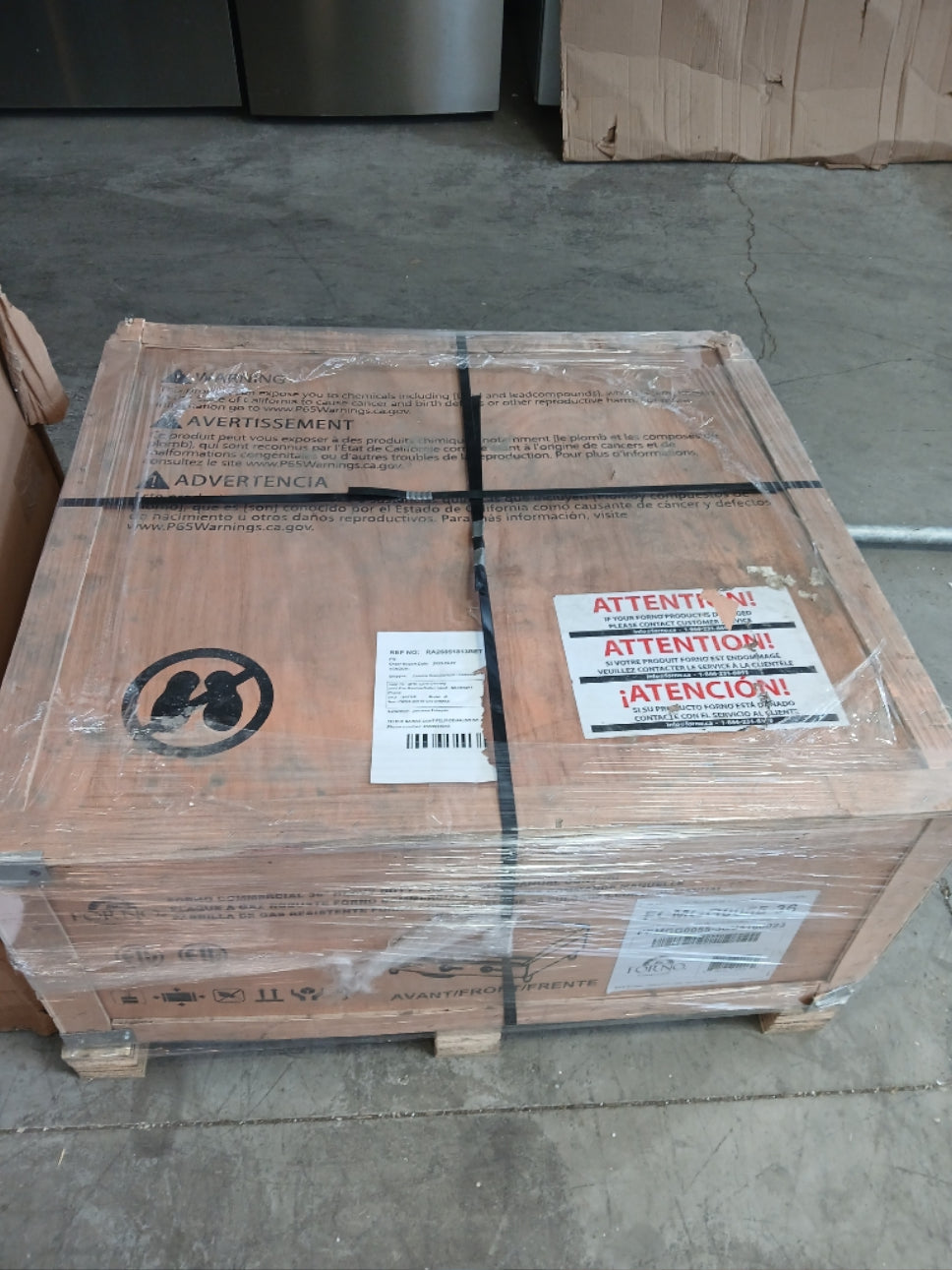 FCMGG0055-36 - GRILLS - Forno - Gas - Stainless Steel - Open Box - BonPrix Électroménagers