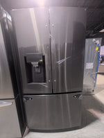 LRFS28XBD - REFRIGERATORS - LG - French 3-Door - Black Stainless - Open Box - BonPrix Électroménagers