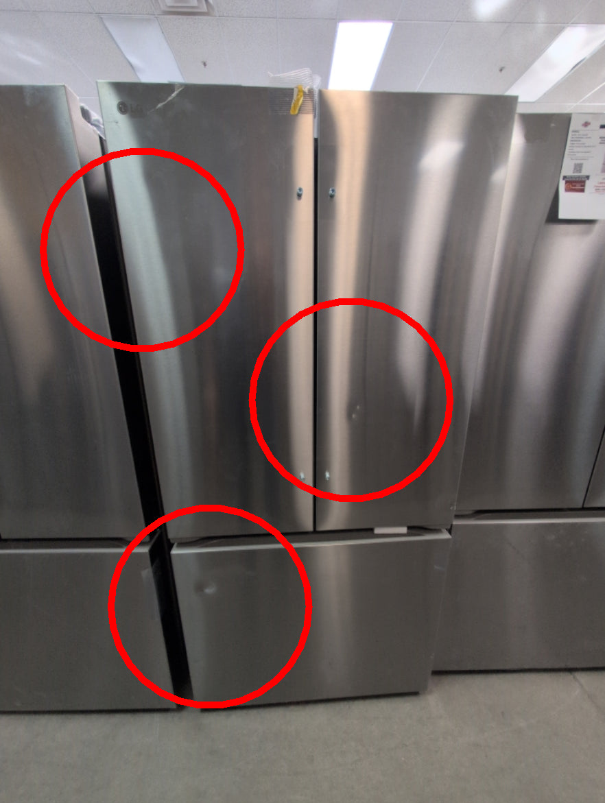 LF21G6201S - REFRIGERATORS - LG - French 3-Door - Stainless Steel - Open Box - BonPrix Électroménagers