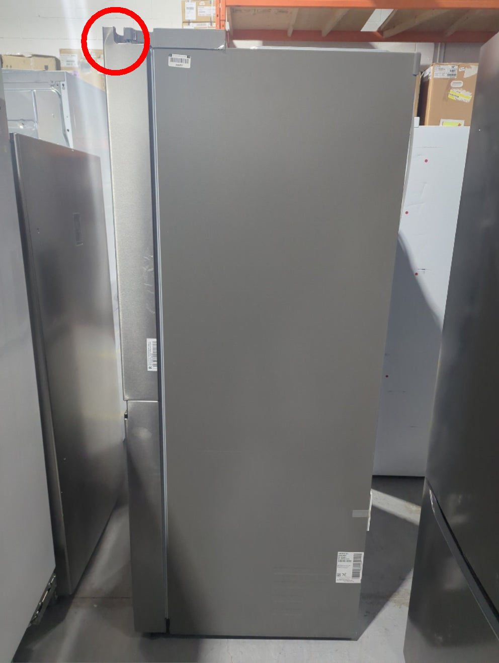 LS23C4230V - REFRIGERATORS - LG - Side by side - Stainless Steel - Open Box - BonPrix Électroménagers