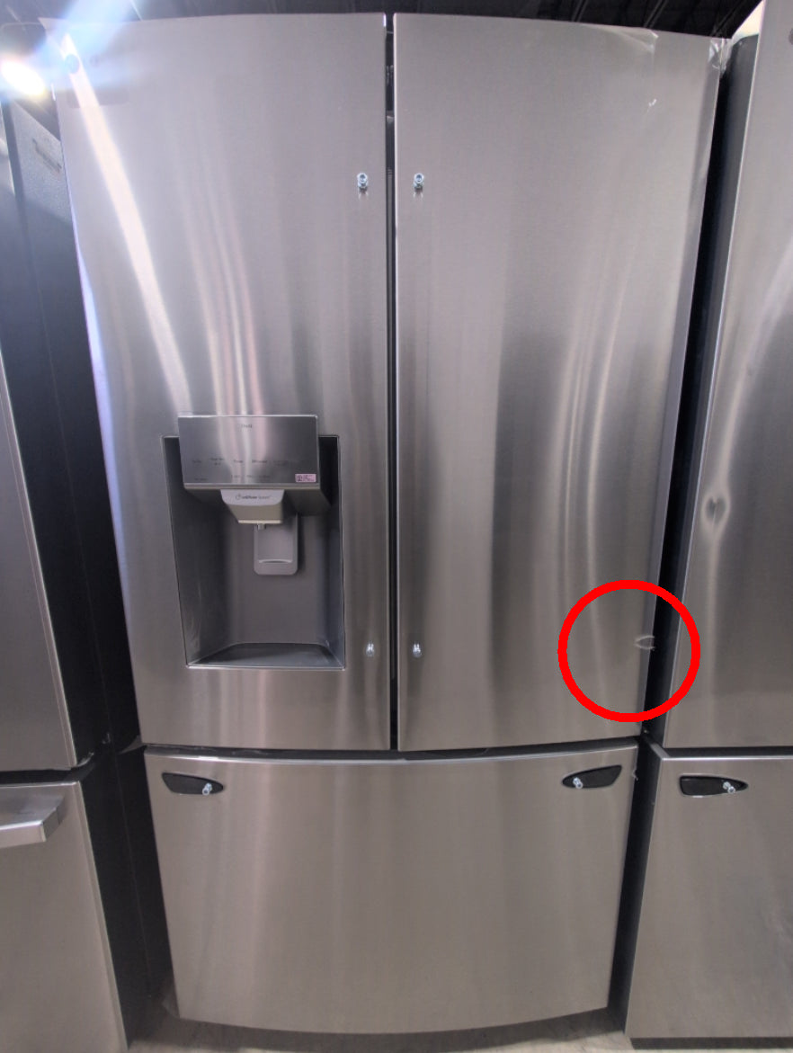 LRFS28XBS - REFRIGERATORS - LG - French 3-Door - Stainless Steel - Open Box - BonPrix Électroménagers