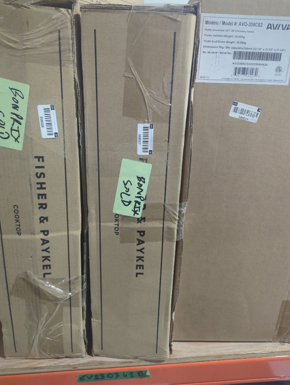 CI365DTTB1 - COOKTOPS - Fisher & Paykel - Induction - Black - Open Box