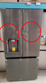 LF25S6330D - REFRIGERATORS - LG - French 3-Door - Black Stainless - Open Box