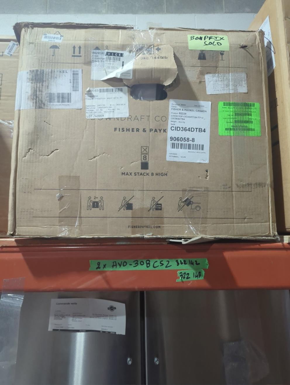 CID364DTB4 - COOKTOPS - Fisher & Paykel - Induction - Black - Open Box
