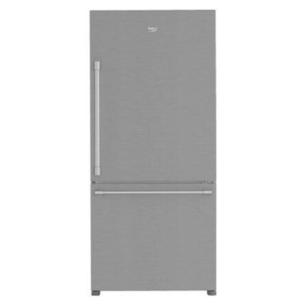 BFBD30216SS - REFRIGERATORS - Beko - Bottom Freezer - Stainless Steel - Open Box - BonPrix Électroménagers