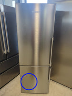 BRFB1045SS - REFRIGERATORS - Blomberg - Bottom Freezer - Stainless Steel - Open Box - BonPrix Électroménagers