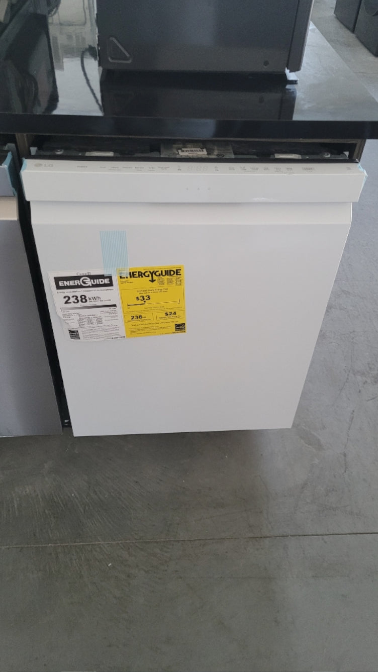 LDPN4542W - DISHWASHERS - LG - Top Controls - White - Open Box