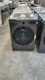 WM6998HBA - LAVEUSE SÉCHEUSE SUPERPOSÉES - LG - Tout en un - Électrique - Acier inoxydable noir - Boîte Ouverte