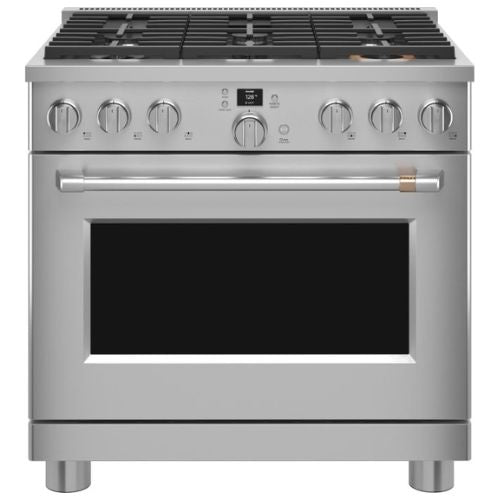 C2Y366P2TS1 - RANGES - Café - Dual Fuel - Stainless Steel - Open Box - BonPrix Électroménagers