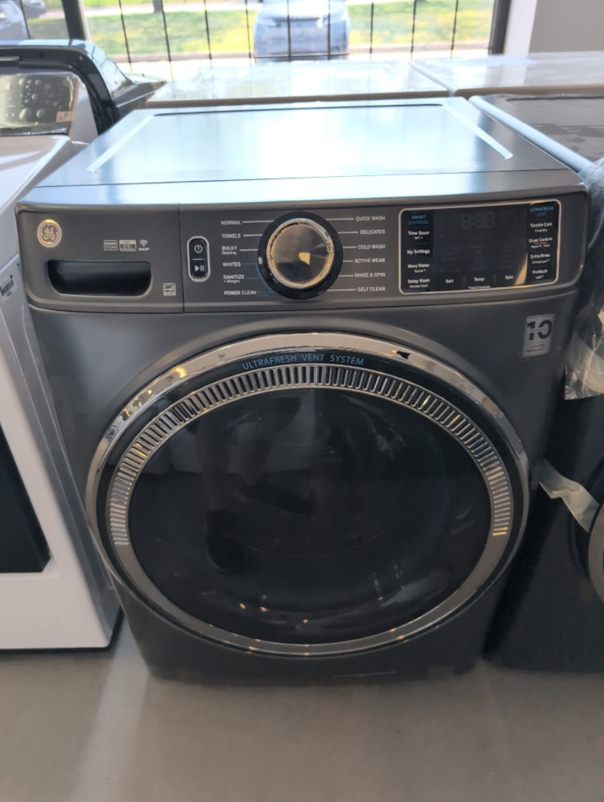 GFW655SPVDS - WASHERS - GE - Front Loading - Carbon Graphite - Open Box