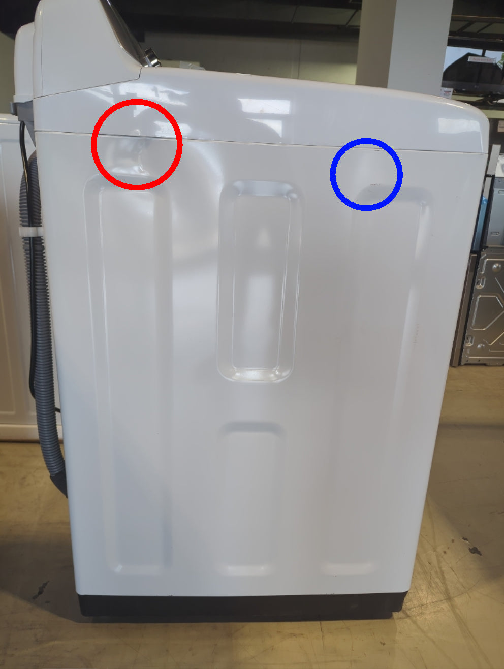 WA46CG3505AW - WASHERS - Samsung - Top Loading - White - Open Box