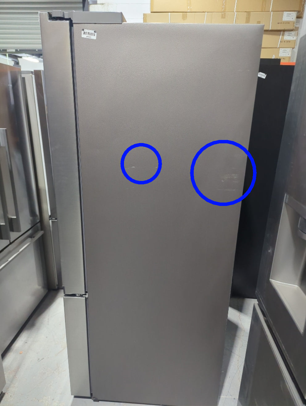 RF27CG5010S9AA - REFRIGERATORS - Samsung - French 3-Door - Stainless Steel - Open Box