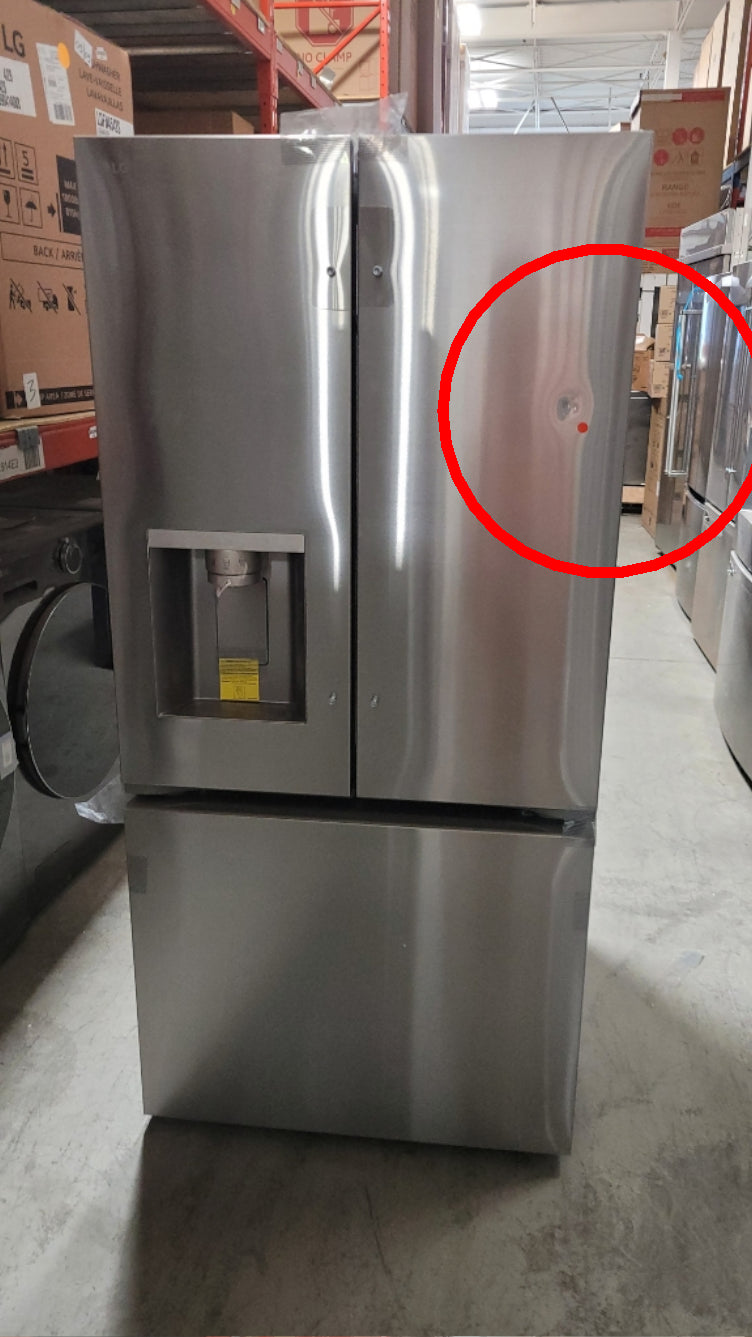 LF25H6330S - REFRIGERATORS - LG - French 3-Door - Stainless Steel - Open Box