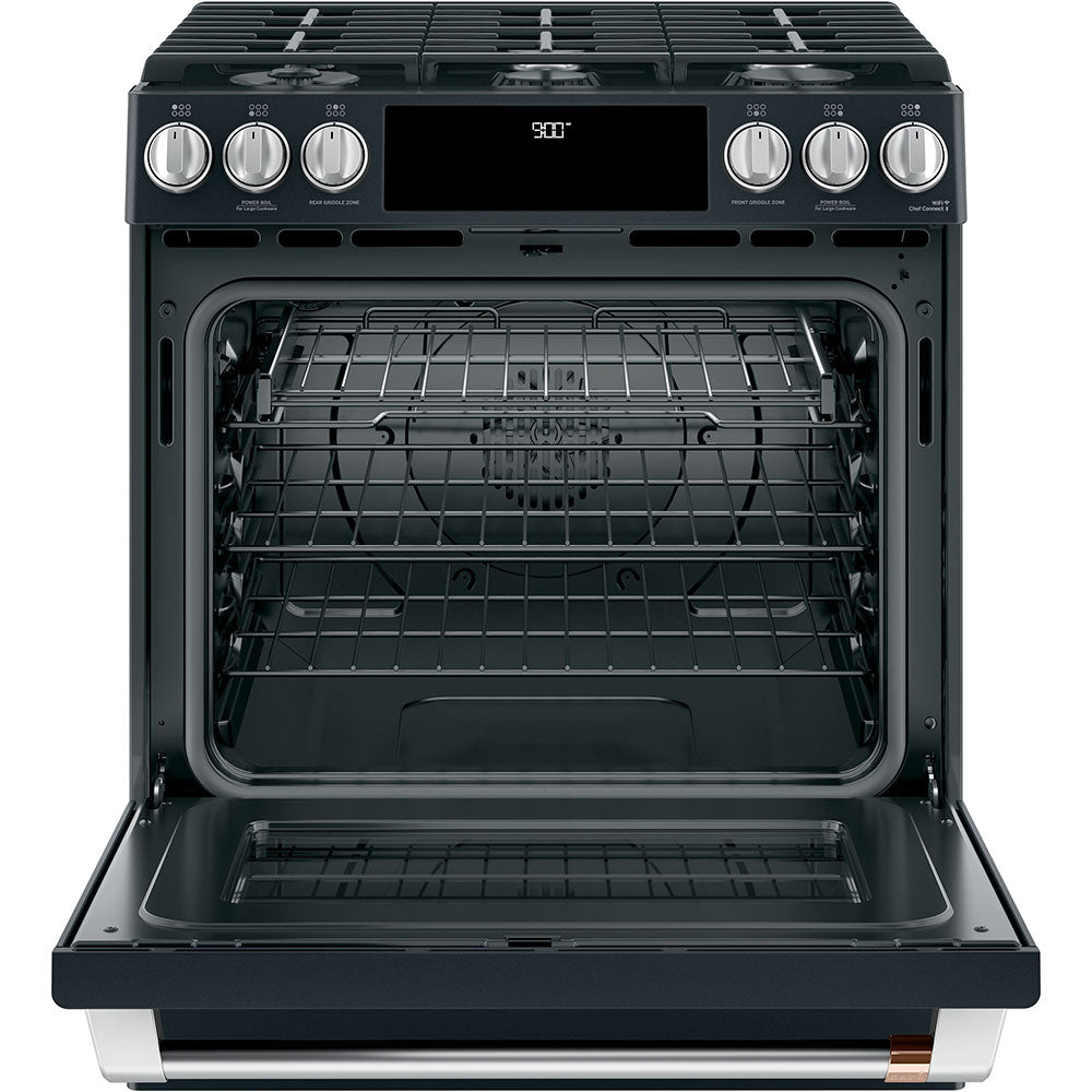 CC2S900P3MD1 - RANGES - Café - Dual Fuel - Black - Open Box - BonPrix Électroménagers