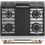 CCGS700P4MW2 - RANGES - Café - Gas - White - Open Box - BonPrix Électroménagers